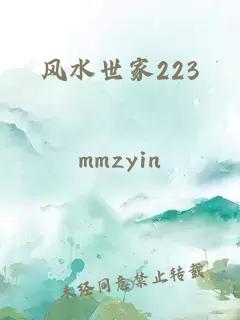 风水世家223