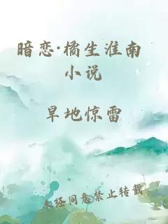 暗恋·橘生淮南 小说