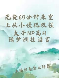 免费60分钟床皇上从小侵犯双性太子NP高H