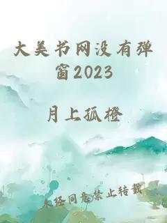 大美书网没有弹窗2023