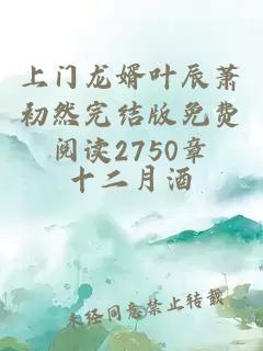 上门龙婿叶辰萧初然完结版免费阅读2750章