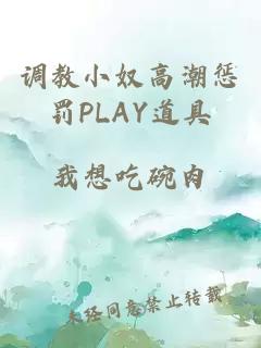 调教小奴高潮惩罚PLAY道具