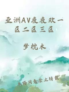 亚洲AV夜夜欢一区二区三区