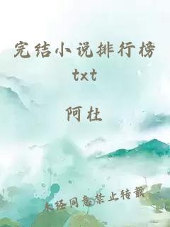 完结小说排行榜txt