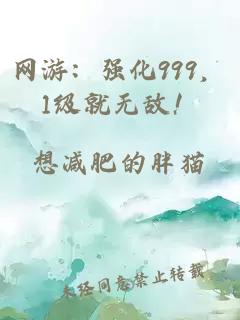 网游：强化999，1级就无敌！