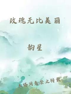 玫瑰无比美丽